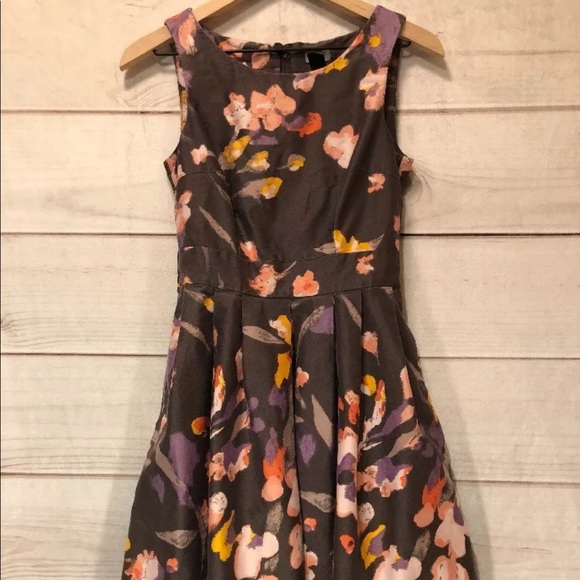 h and m fit and flare dress